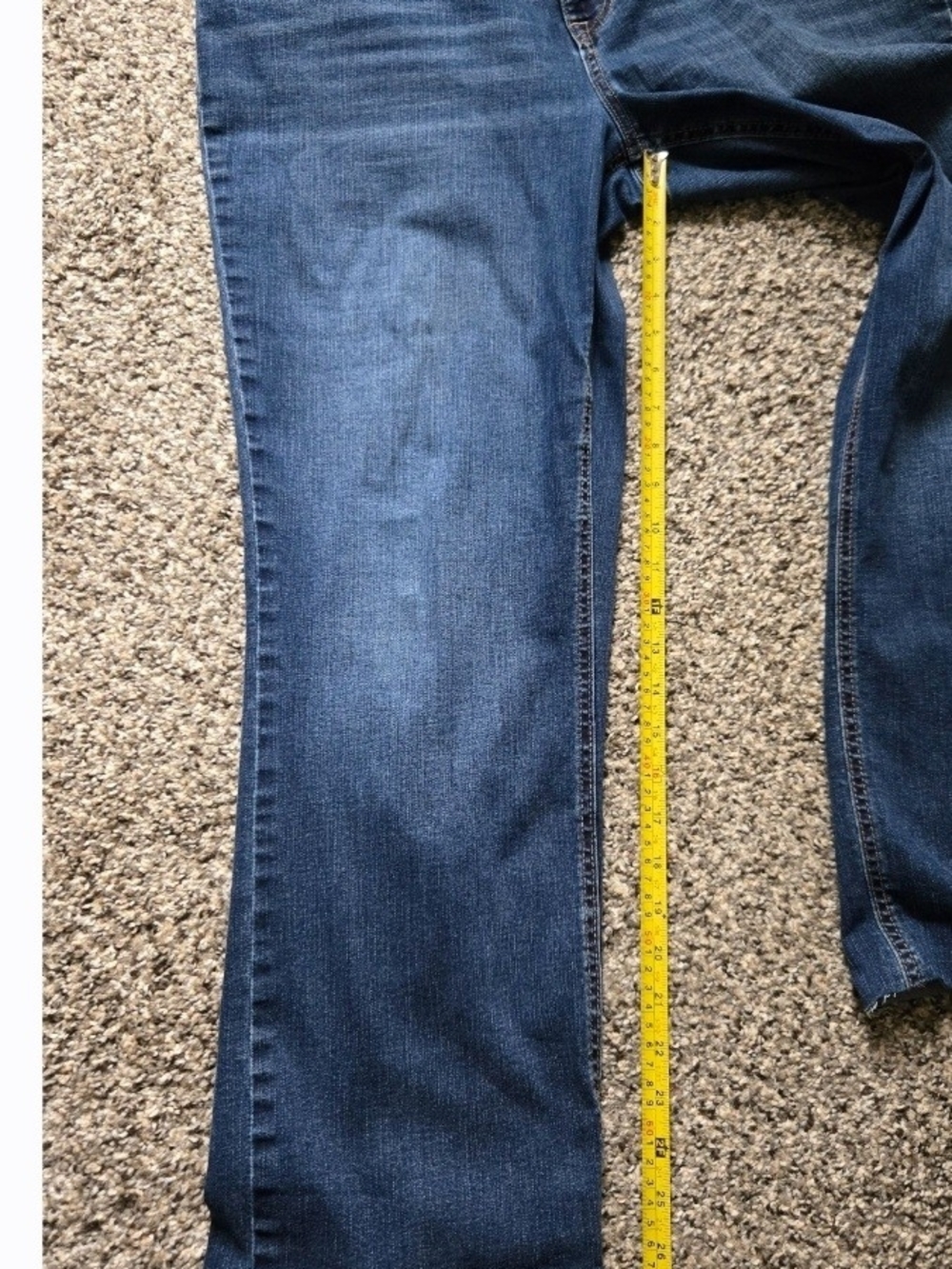 Maurices Women's Straight-Leg Jeans in Deep Blue Wash